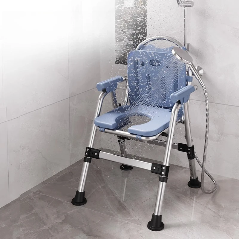 

Стул для унитаза беременных женщин для пожилых людей в домашних условиях Сильное усиление Противоскользящий мобильный складной для пожилых людей