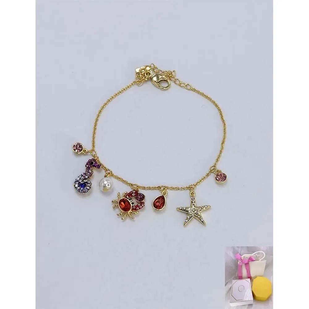 

New LOUISON Platinum Bracelet Gorgeous Matte Leaf Pattern Crystal Light Luxury Fashion Jewelry Gift