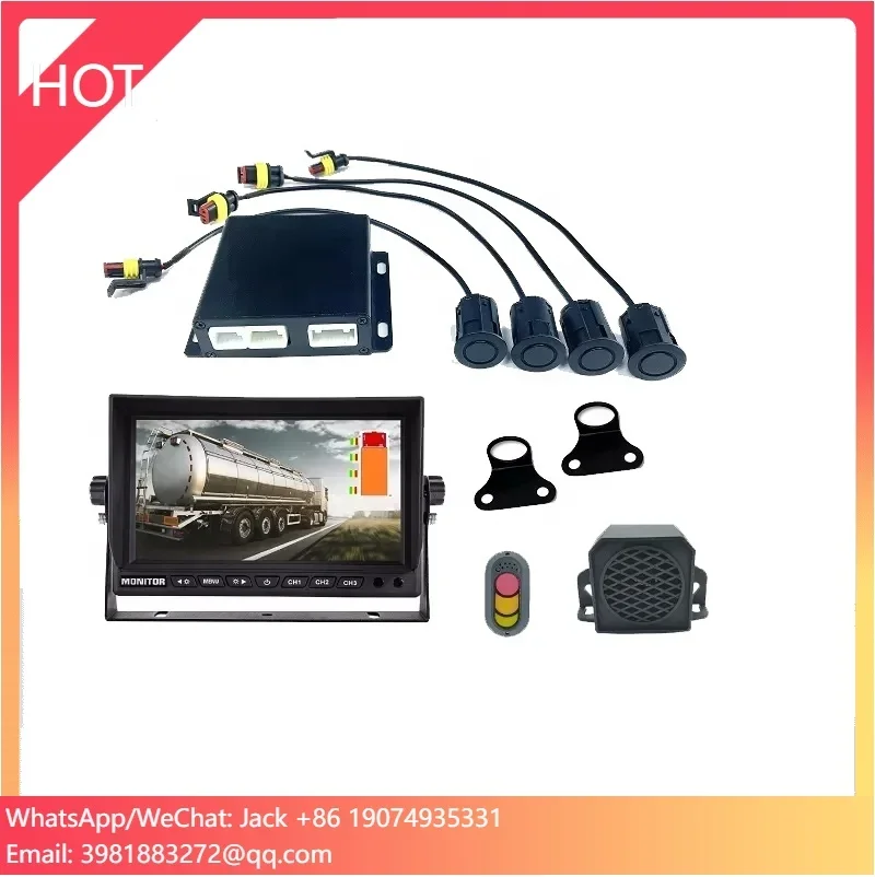 Sensor Pemindai Titik Buta DVS Dengan Penglihatan Langsung Untuk Keselamatan Jalan Raya Untuk Truk