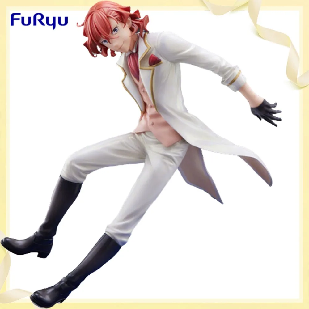 

100% Оригинальная Коллекционная Фигурка FuRyu Накахара Чуя: Модель для Декора, Игрушка для Коллекции, Подарок на День Рождения