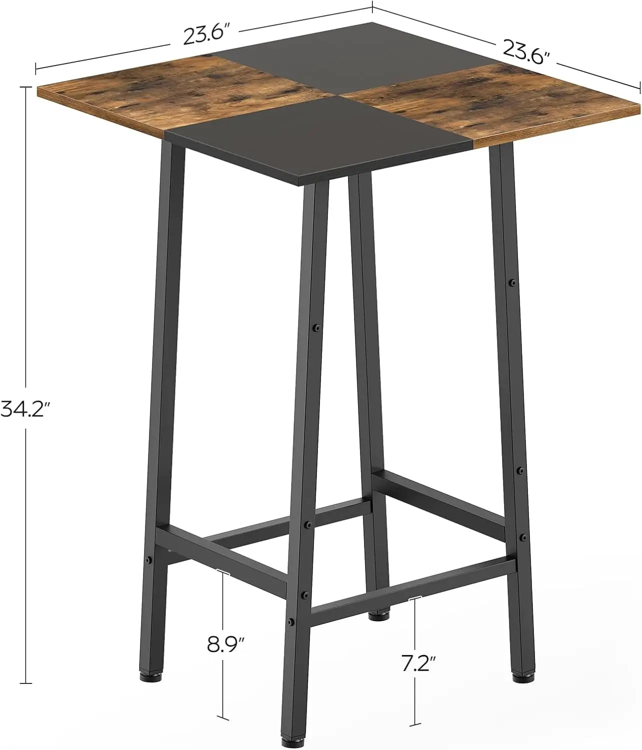 Bar, Kitchen Dining Table, Bar Counter Height, Pub Color Matching Breakfast, for Dining Room, Tavern, Coffee C