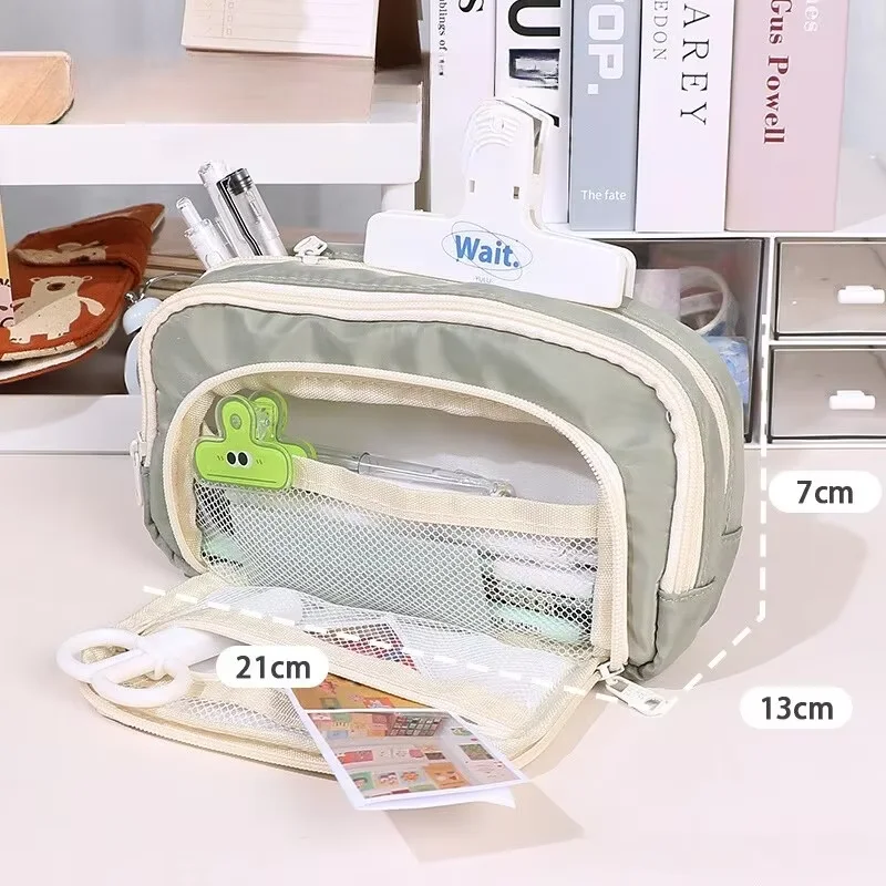 Simplified Japanese Large Capacity Pencil Case