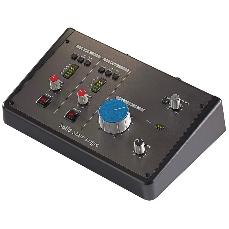 for USB Stereo Audio Interface 2 In 2 Out 32 Bit 192 kHz Converter Balanced Monitor Out