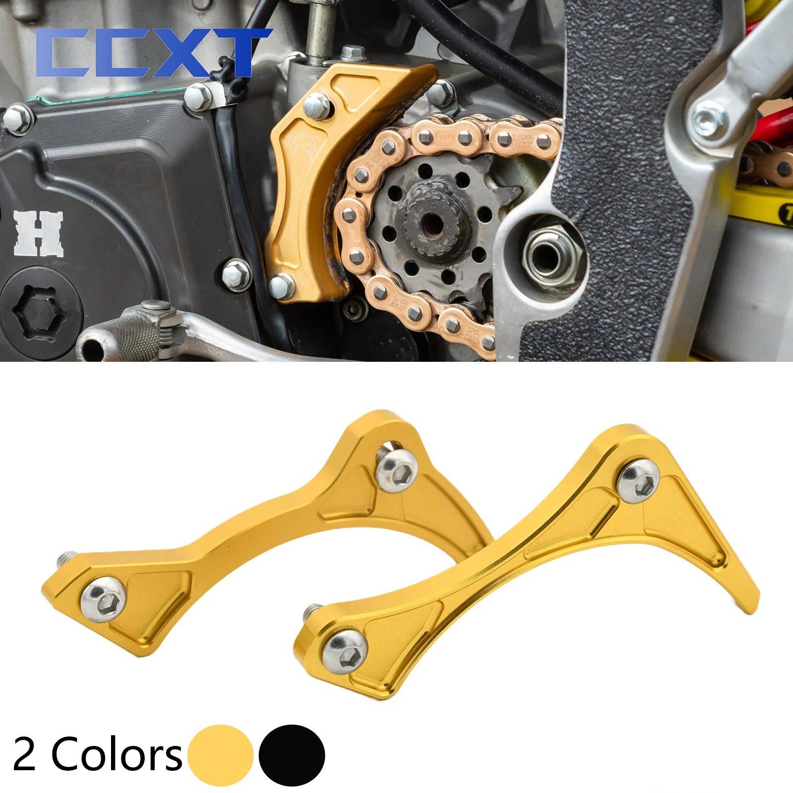 Motorcycle Engine Sprocket Protector Chain Guard Case Saver For SUZUKI RMZ250 RMZ450 RMZ 250 450 2005-2018 2019 Universal Parts