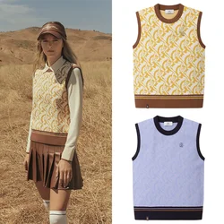 MUNSINGWEAR Women's New Trend Vest A Must-have for Autumn Golf Luxury Brand Versatile Design Exquisite