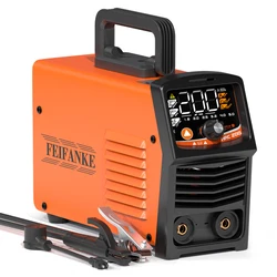 FEIFANKE ARC200 MMA/Lift TIG LED Dispaly Welding Machine IGBT Inverter Synergic Control Welder Machine with Hot Start