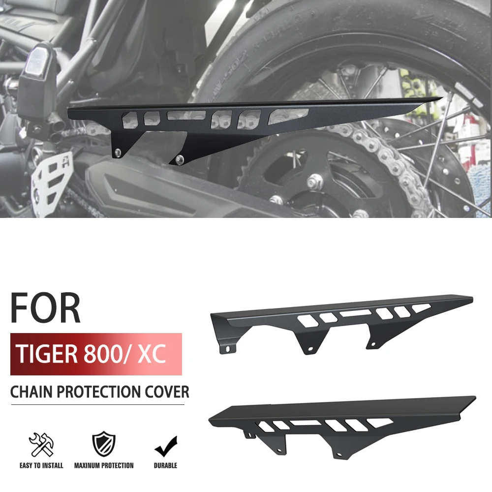 

Новая защитная крышка цепи для Tiger 800 / XC Tiger 800XC 2010 2011-2018 аксессуары для мотоциклов защита цепи со звездочками