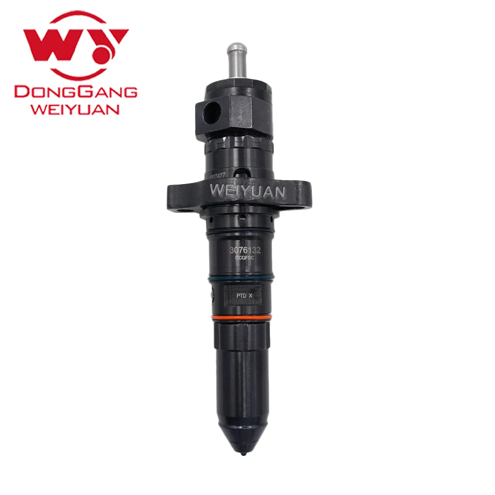 2 pcs/lot Hot sell Tractor Wheel Loader machinery Engine parts diesel injector 3076132 fuel injector for Cummins