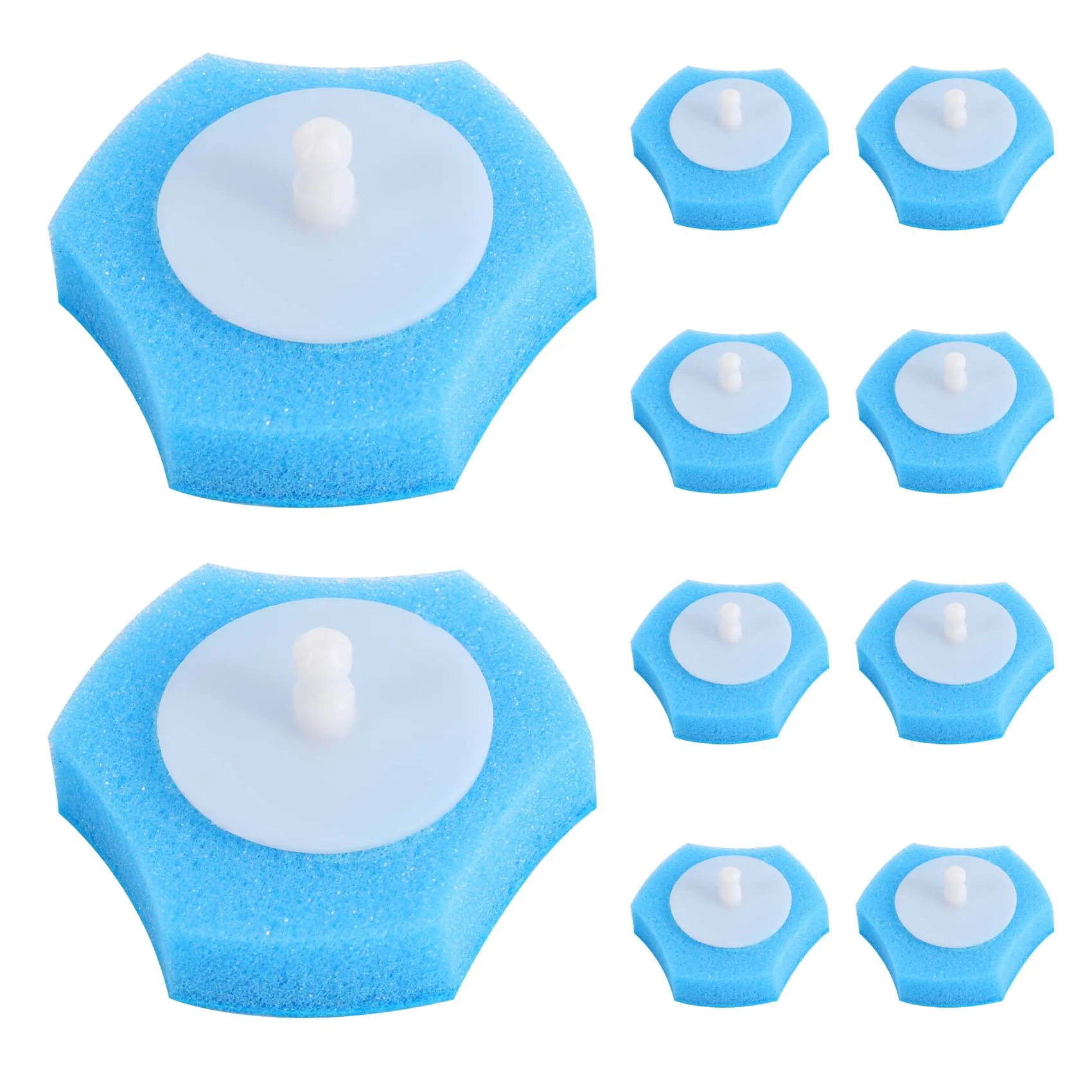 36 peças de substituição de escova de vaso sanitário, substituição de bastão de vaso sanitário, substituição de limpador de vaso sanitário, escova de vaso sanitário descartável