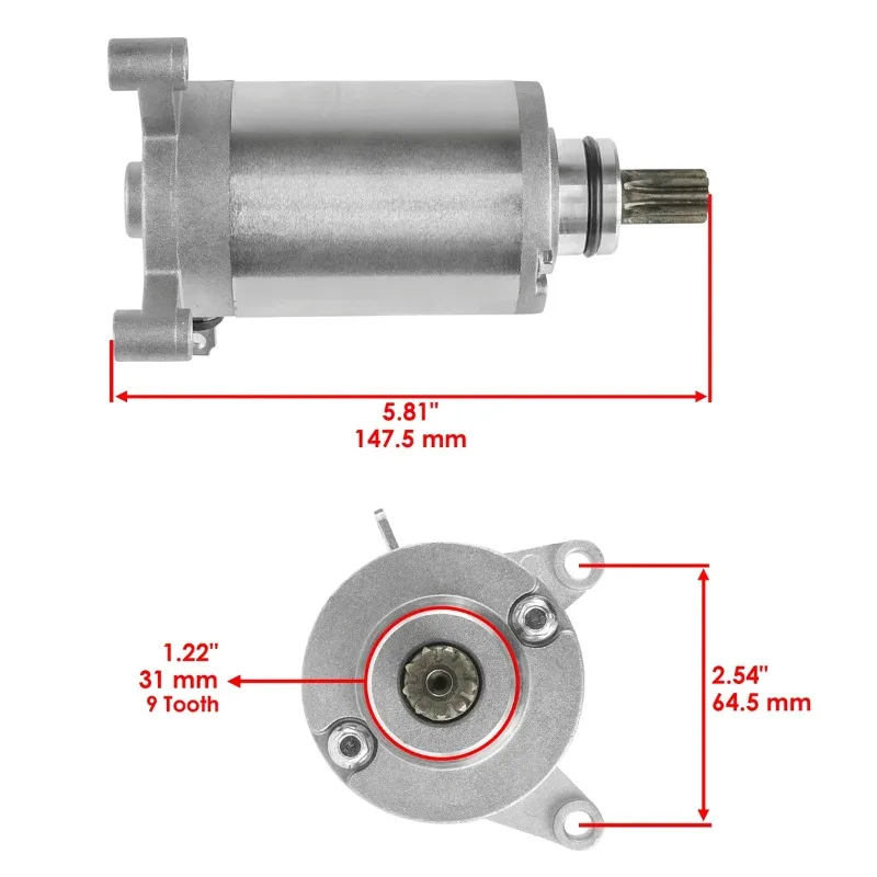 For Suzuki DR200 SE DF125 DF200 GZ125 RV200 31100-05300 31100-05320 31100-05500 31100-05501 31100-05510 Motorcycle Starter Motor