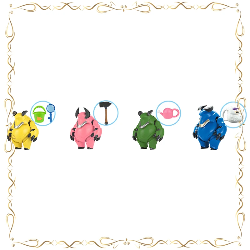 

Amnesiac Robot Gashapon Active Joint Q-version Desktop Ornament Keepsake Action Figure Model Toys