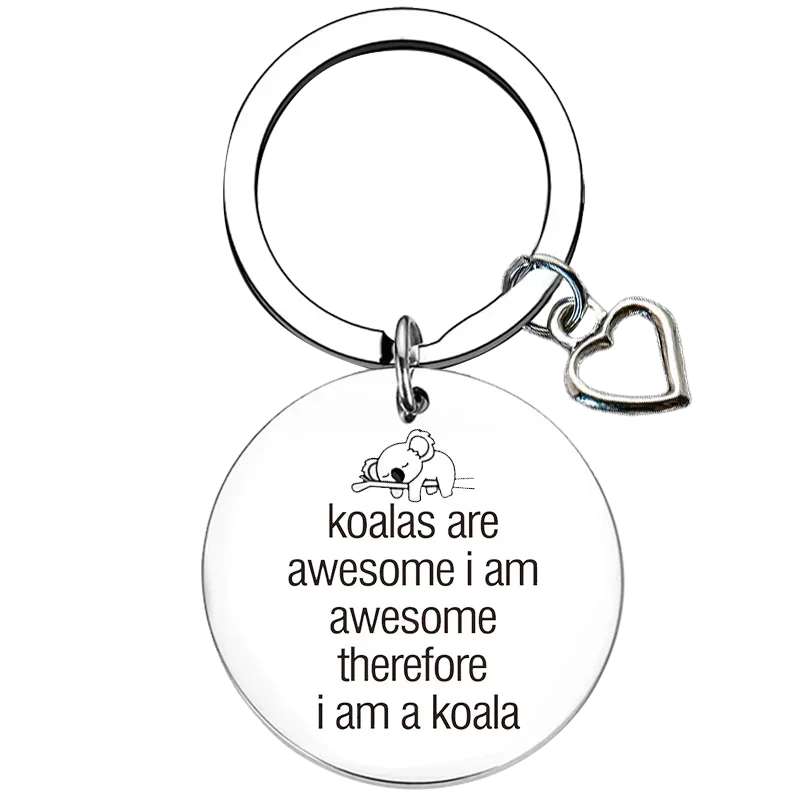 Hot Koala Bear Gift Keychain koala chrismas Key Rings koala Lover Gift girl sister friend daughter birthday gift