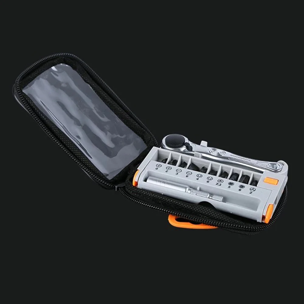 Mini Hardware Two-way Ratchet Wrench Special-shaped Screwdriver Set Portable Tool Set Cross Screwdriver General Repair Tool