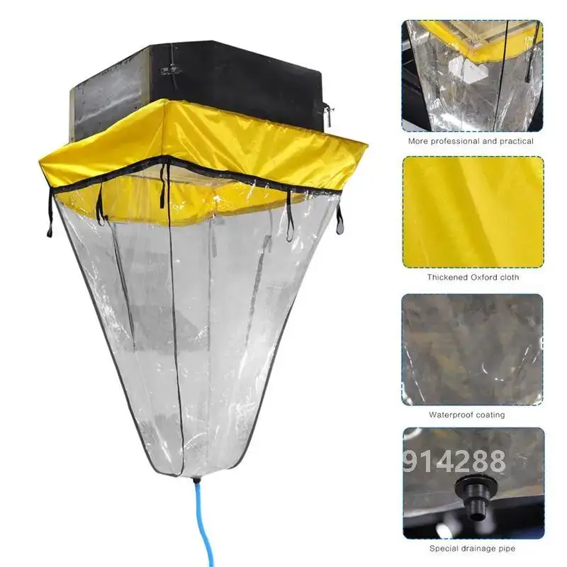 

Air Conditioning Washing Cover Air Conditioner Full Cleaning Washing Cover Waterproof Reusable Split Air Conditioning Washing