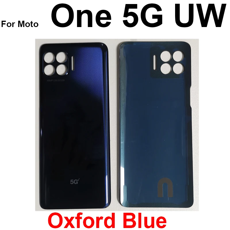 후면 배터리 도어 하우징 커버 모토로라 모토 G 5G G 5G 플러스 One 5G ACE One 5G UW, 배터리 후면 커버 케이스 부품