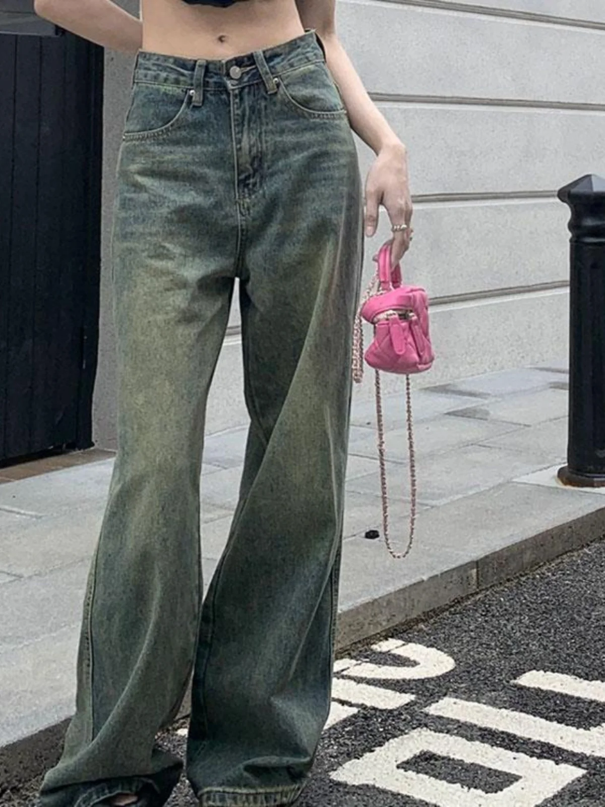 Pantalones vaqueros con curvas para mujer, vaqueros occidentales, estilo americano, Retro, Vintage, moda vaquera, cómodos, flecos y borlas