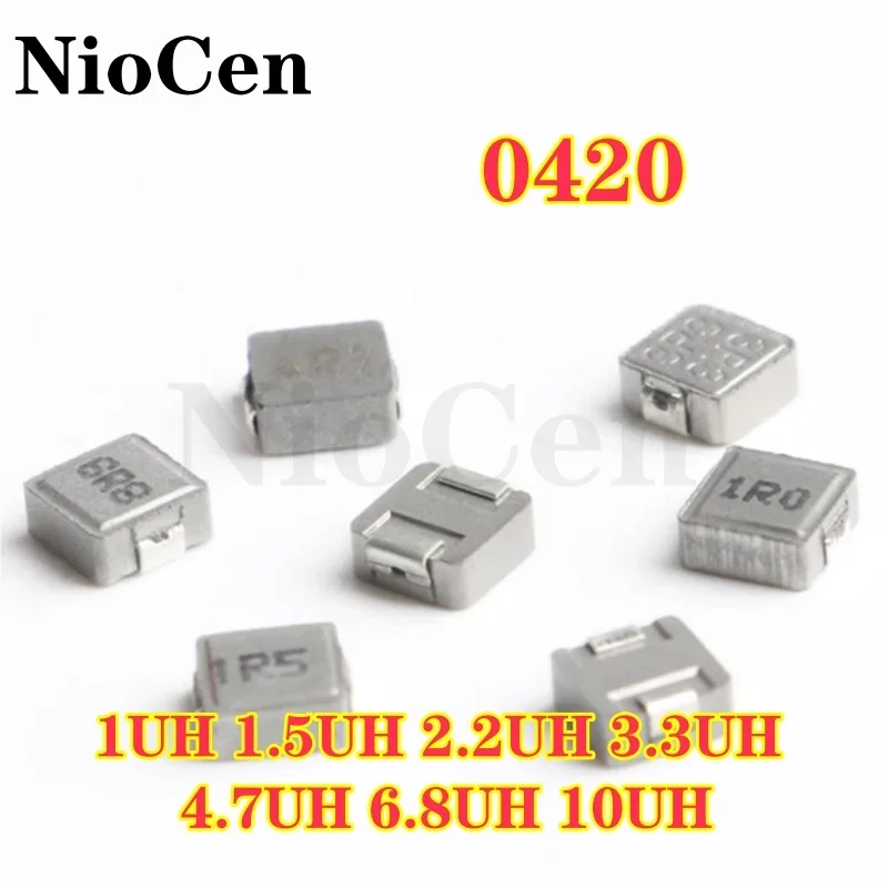 

（10pcs）0420 Integrated SMT power inductor 1UH 1.5UH 2.2UH 3.3UH 4.7UH 6.8UH 10UH