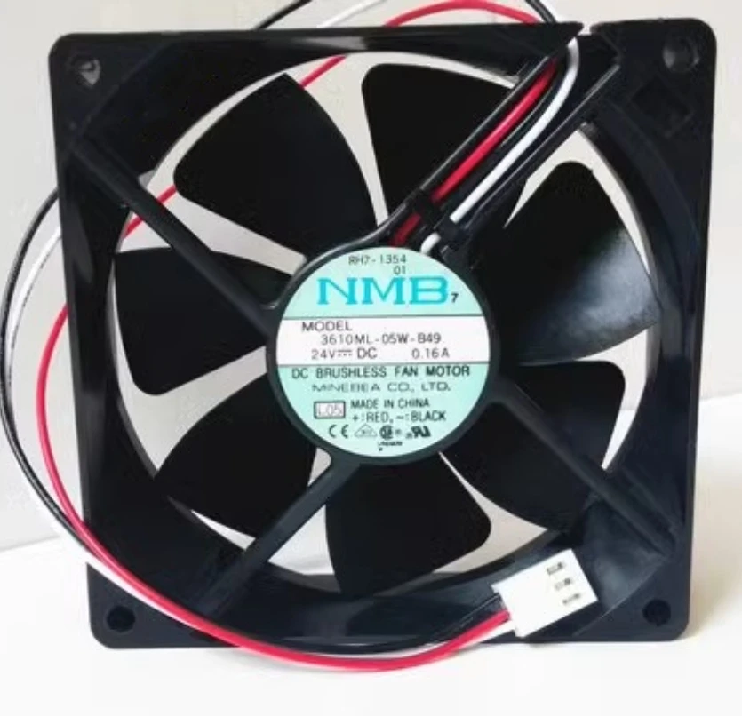 

Бесплатная доставка, оригинальный NMB 9025 3610ML-05W-B49 DC24V 0,16A 9 см инверторный вентилятор