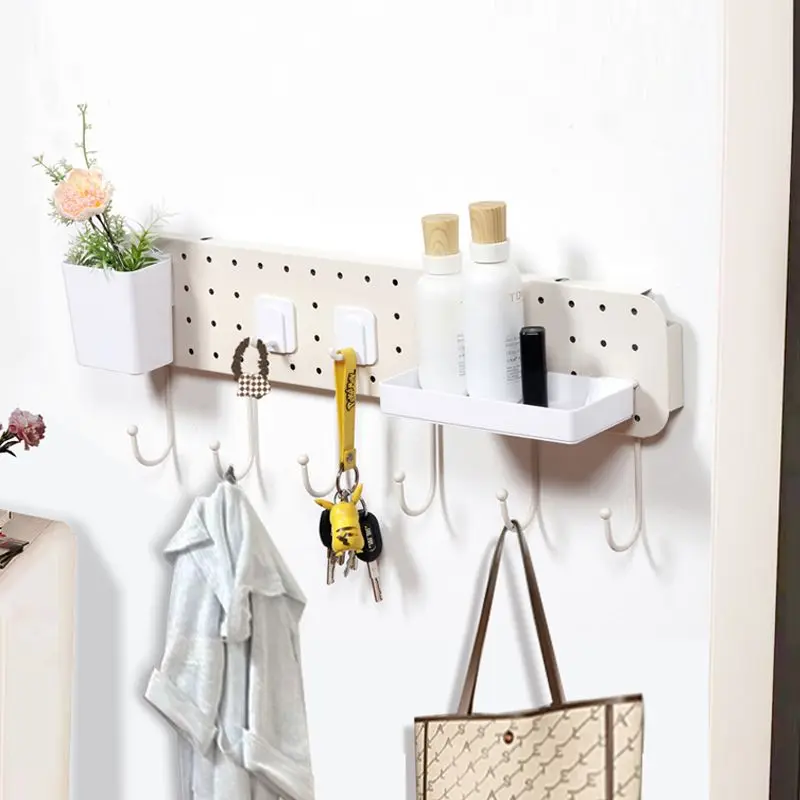 Hanger Hallway Coat Rack Metal Wall Shelves Hat Holder Clothes Coat Rack Organizers for Room Percheros Para Ropa Furniture Home