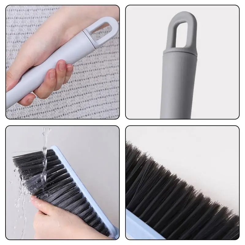 Household Accessories Suitable For Durable Plastic Soft bristle Mini Broom Broom In Counter Bench Car Furniture Bed Cleaning