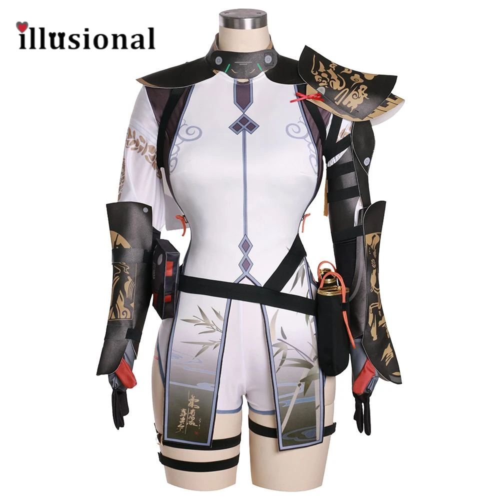 الوهمي أنيمي الفتيات الجبهة 2: إكسيليوم تشيونغ جيو تأثيري حلي تشيونغ جيو فستان مثير الإناث أزياء الهالوين #2