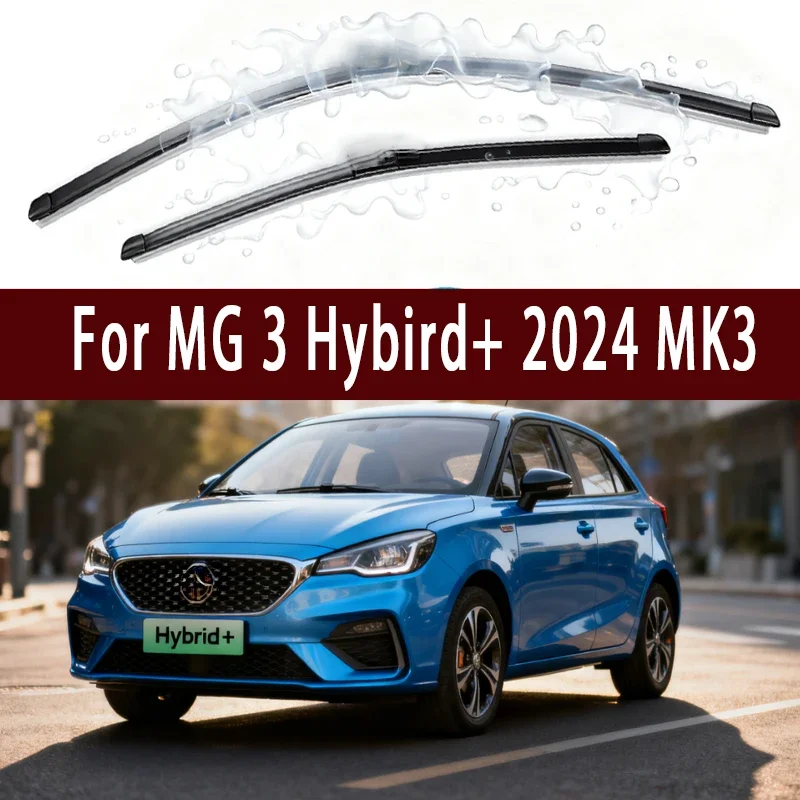 

Подходит для автомобилей MG 3 Hybird 2024 MK3, передняя щетка стеклоочистителя с левым рулем, чистка лобового стекла, резиновая щетка, аксессуары