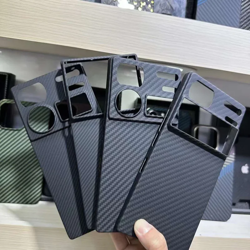 

Case for ZTE Nubia Z60 Ultra Real Carbon Fiber Aramid Anti-explosion Cell Mobile Phone Protective Cover Protection Shell