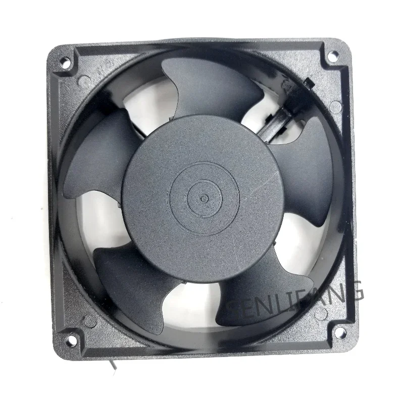 新しい 12 センチメートルファン SAH1238S6A AC220V-230V 0.13A 12038 120*120*38 ミリメートルシャーシキャビネット冷却 2 ライン S&T 用