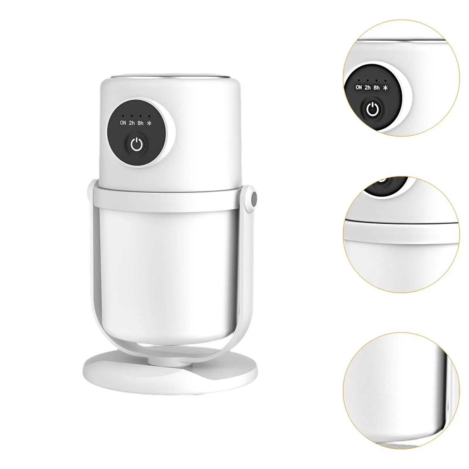 Car Humidifier 360 Degree Rotating Design Personal Humidifier for Desktop