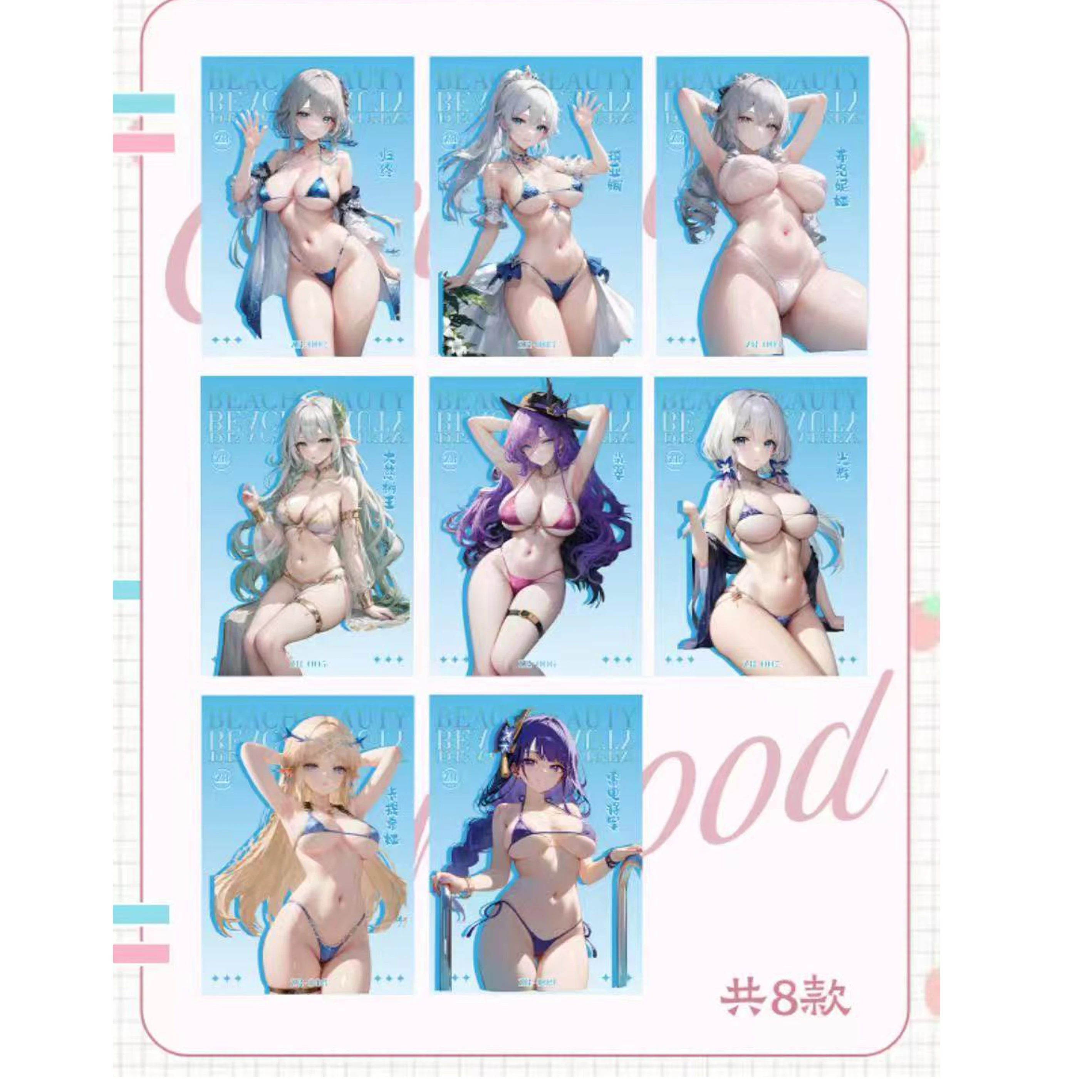 Latest Wholesale Goddess Story Collection Card Character Wife Card "Time Girl" Game Rare Lover Card Anime Toy Card