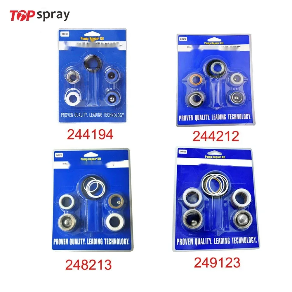 

Airless Sprayers Pump Repair Kit 248213 /244199 Pump Sealing O-ring Fit Sprayer 1095/1595/ 5900/mar 5 Paint Machine Repair