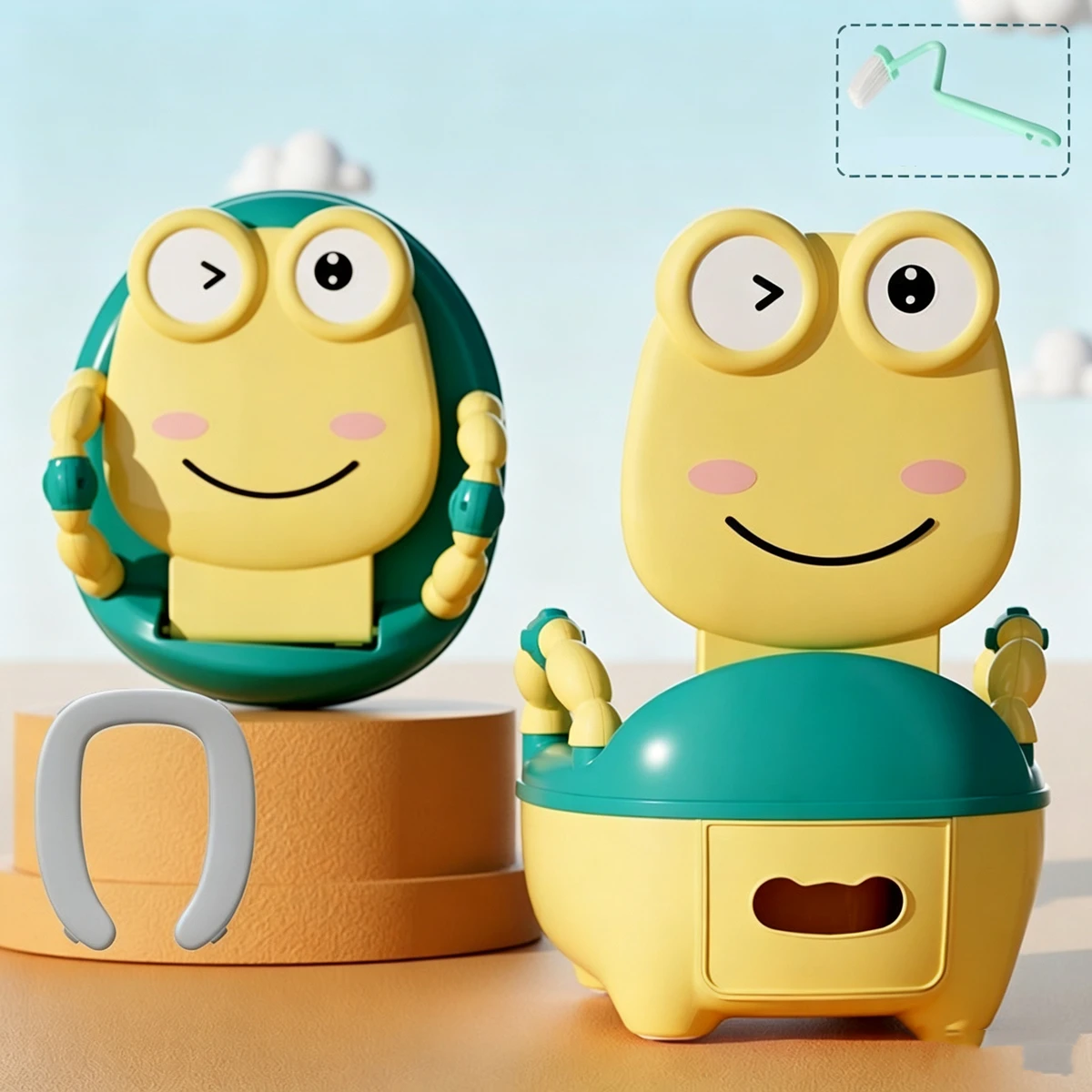 Children's Toilet Potty Training Toilet Girls Boys Kids Toilet Potties Seats Toddlers Potty Urine Pot Urine Bucket Home Toilets