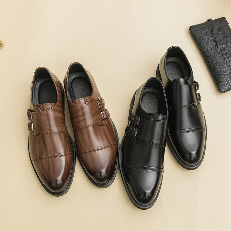 

Новые элегантные высококачественные глянцевые кожаные туфли, мужские модные нескользящие лоферы для художника с плоской подошвой и острыми остроконечными градиентными лоферами