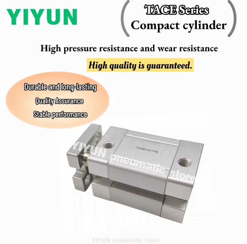 

TACE80X5S, TACE100X10S, X15SX20SX25SX30SX35SX40SX45SX50SX55SX60SX70SX75SX80SX90SX100S Компактный цилиндр YIYUN серии TACE