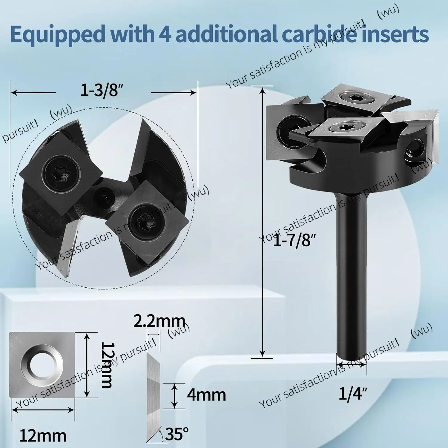 Removable inlaid board breaker, disposable woodworking milling engraving knife