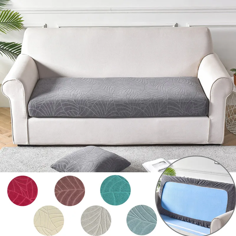 Modern 12 3 4 Seater Sofa Seat Cushion Cover Stretch Sofa Decorative Couch Slipcovers Sofa Cushion Protector for Living Room