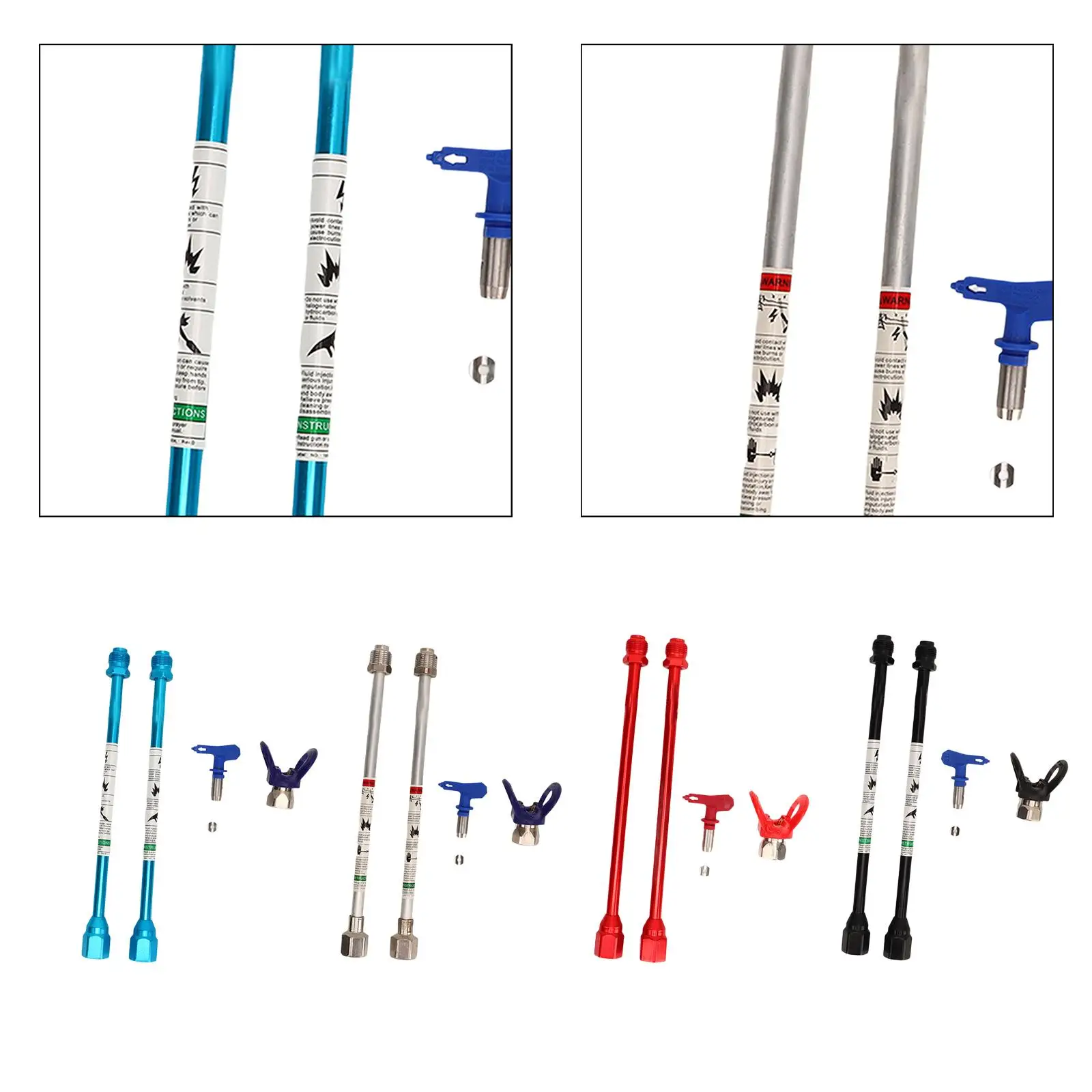Airless Sprayer Extension Pole Rod Replace Multifunctional Accessories High Performance Sprayer Accessories for Spraying Work image 3