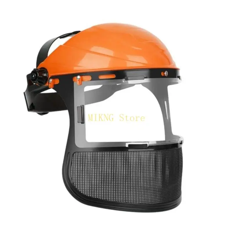 完全なカバレッジ保護フェイスマスク衝撃に対する透明なシールド抵抗調節可能なヘッドギア安全ヘルメットハットベストセール