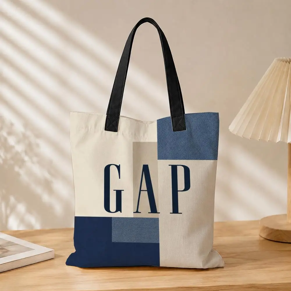 Modemarke G-GAP Aufbewahrungstaschen Canvas-Tasche, geeignet für Arbeit, Schule und tägliche Pendelfahrten, wiederverwendbare Einkaufstasche. – Detail 20