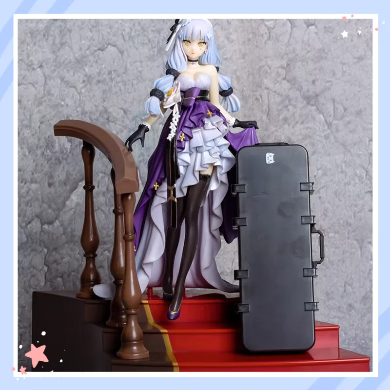 

Аниме-фигурка HK416 Star Dress Ver в масштабе 1:7, коллекционная статуэтка в коробке, декор для рабочего стола, для фанатов Girls Frontline и коллекционеров.