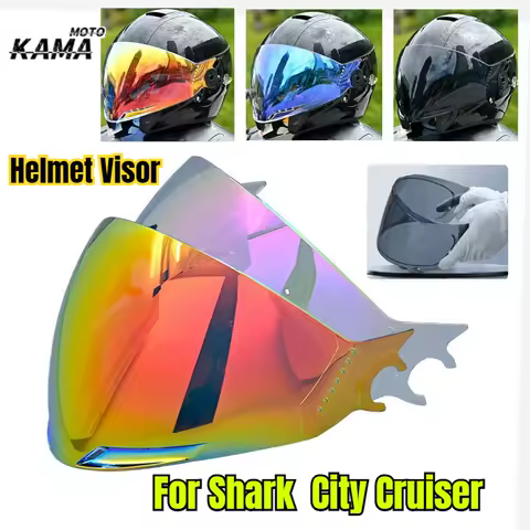 Visor Fit for Shark City Cruiser Replacement Lens Accessories Capacete Windshield Visors Goggles for Shark Anti Fog