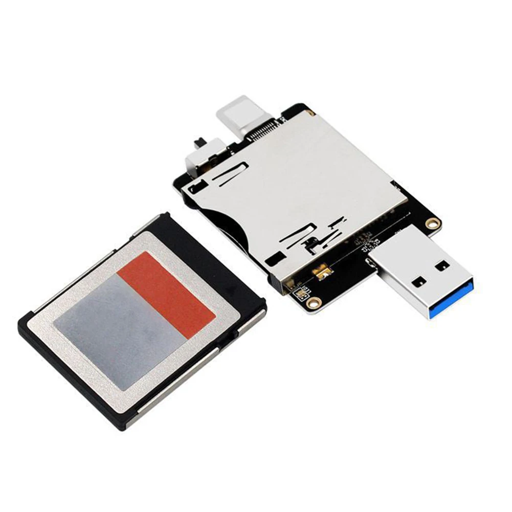 PH86A CFexpress Card Reader USB3.1 Gen4 CFexpress Memory Card Adapter Drive-Free for Laptop Computer PC 10Gbps CF Express Riser
