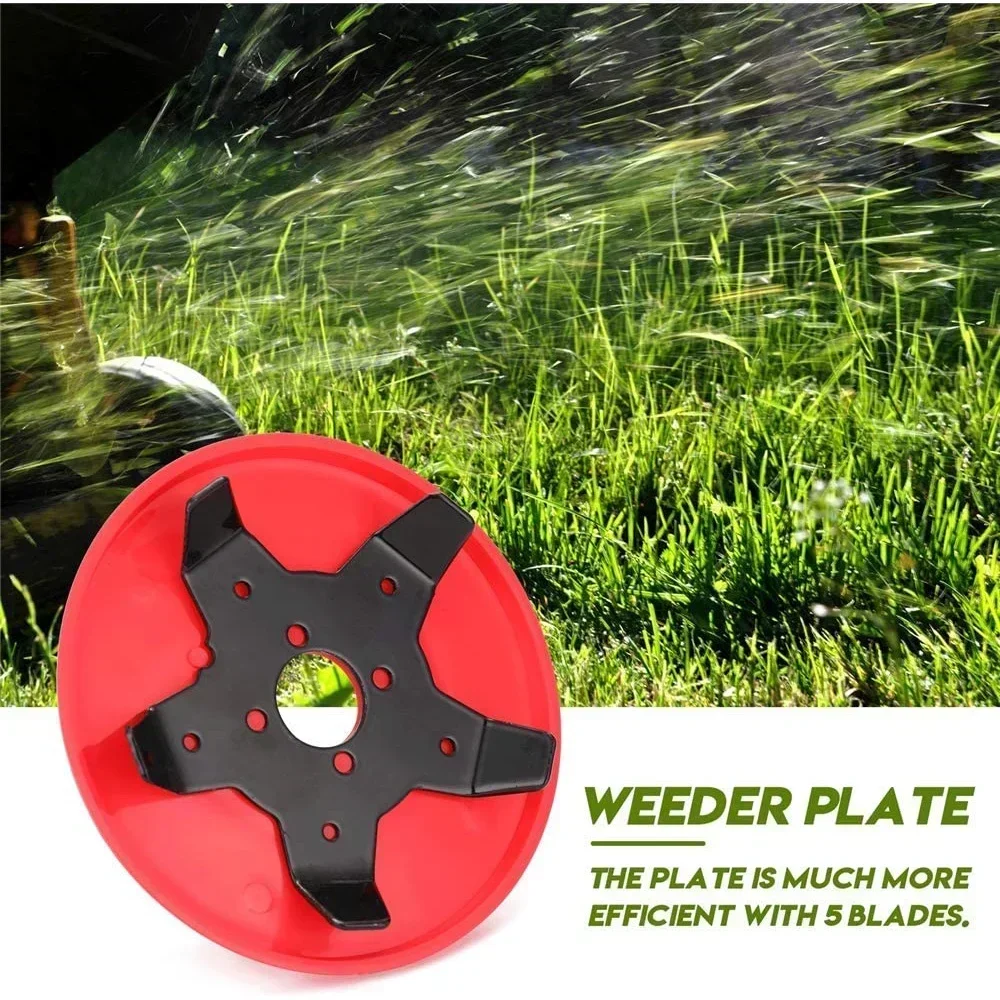 Dual-Use Weeder Plate Lawn Mower Trimmer For Head Brushcutter Grass Cutting Machine Cutter Tool Weeding Tray Garden Tools