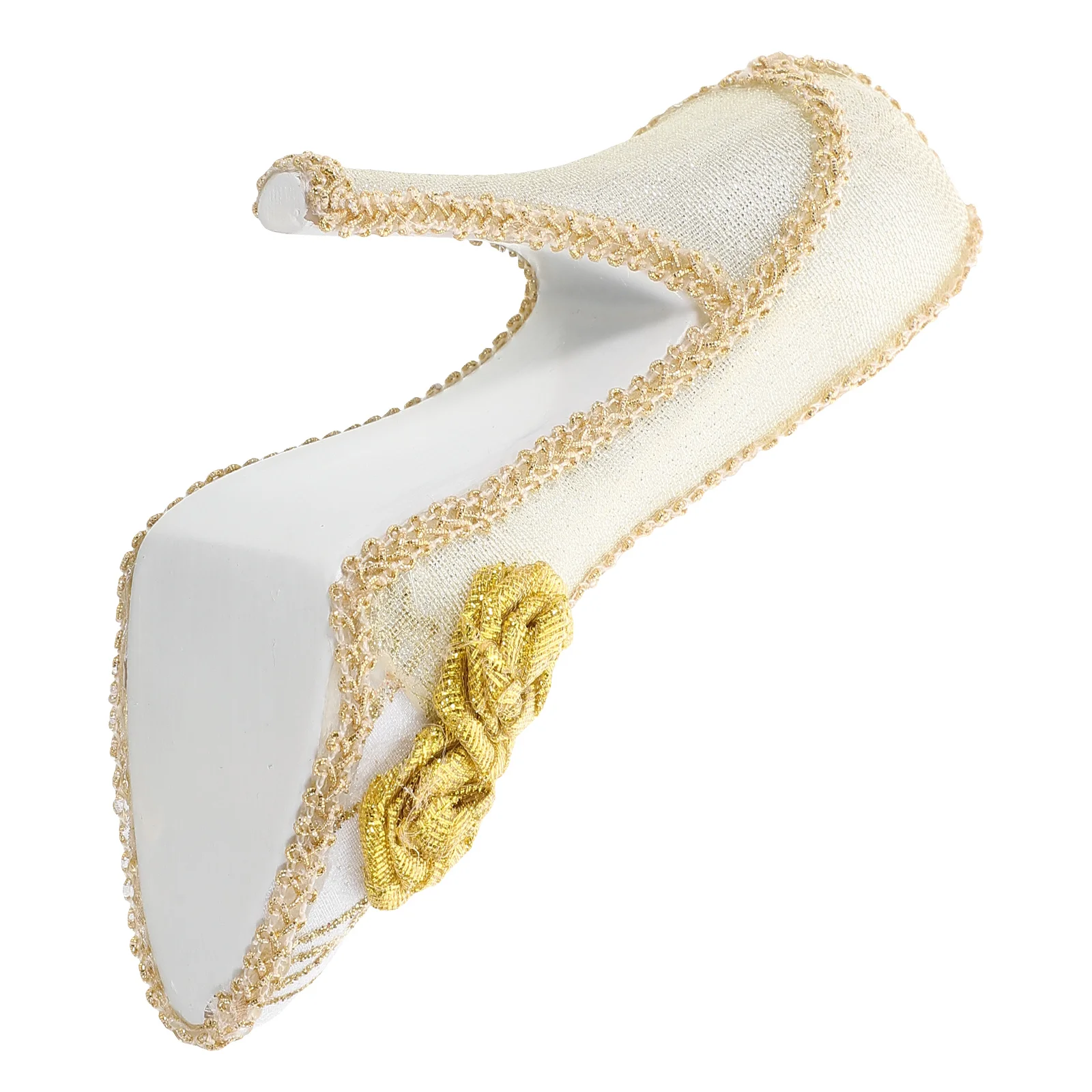 

Glitter High Heel Jewelry Display Stand Earring Necklace Ring Holder For Retail Stores Exhibitions Sturdy Stable Organizer Rack