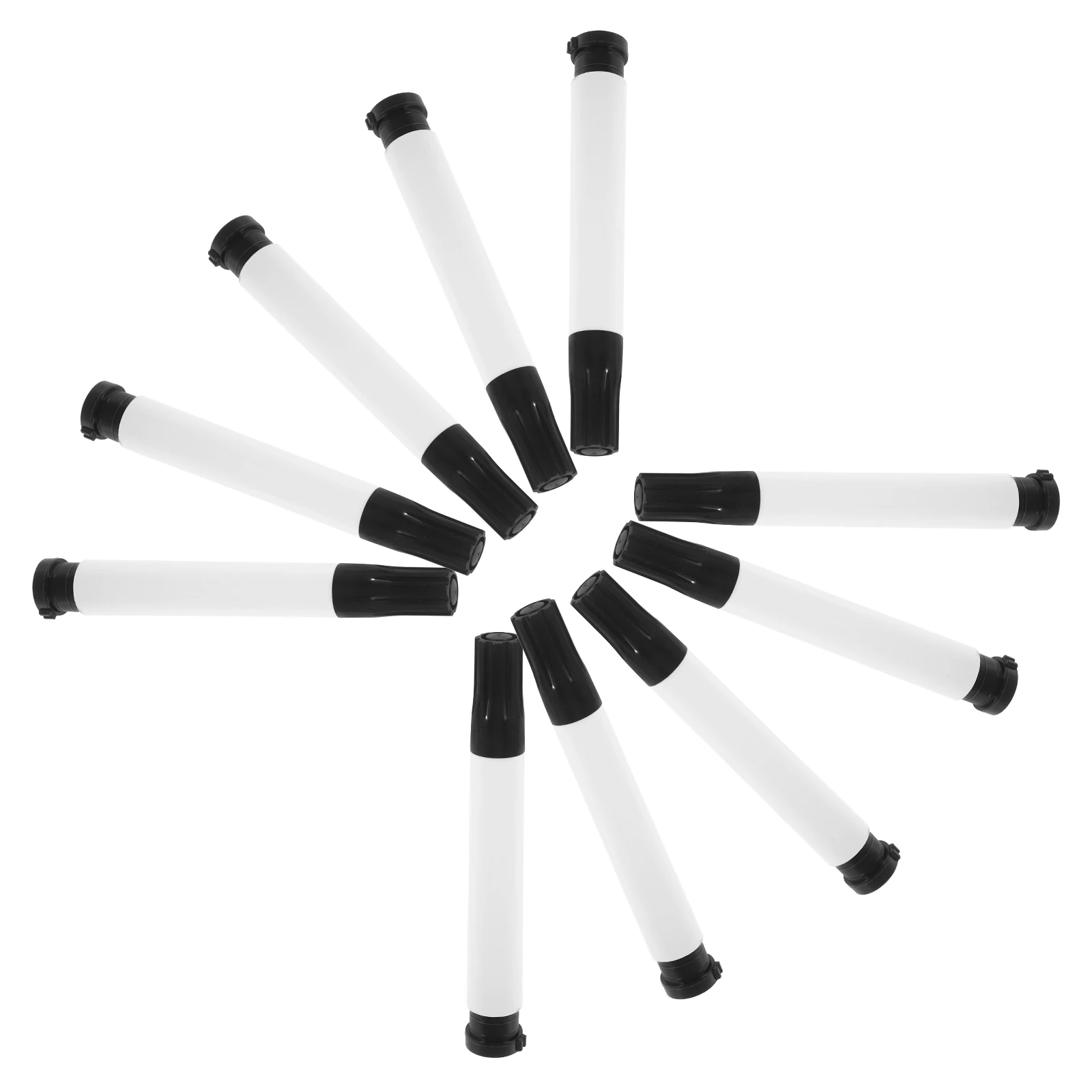 

10Pcs Empty Marker Pen Rod Plastic Refillable Paint Pens Rod for Graffiti Office Drawing Replacement Pen Holder