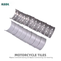 STD~+100 Motorcycle Con Rod Connecting Rod & Crankshaft Main Bearing Set for Honda CBR900 CBR954 CBR1000 CBR 900 954 CBR 1000