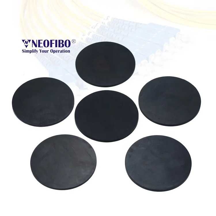 

NRP-5-70 Optical Connector Grinding Polish Consumable 4 Fining Pad Fiber Optic Polishing Pad Rubber Pad