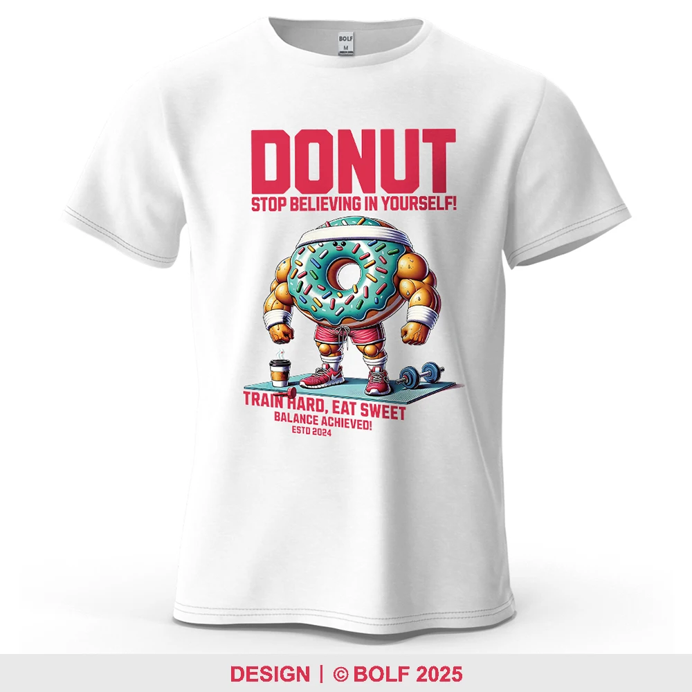 Herren-T-Shirt mit Selbstverbesserung, grafisch, kurzärmelig, 100 % Baumwolle, atmungsaktiv, bedruckt, Tops, T-Shirt für Damen, Sommer, lässige Sportbekleidung