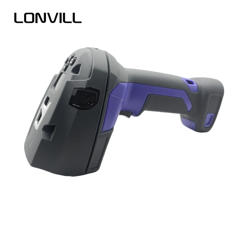 LONVILL Heavy Duty DPM Barcode Scanner Dual Illumination Read Low Quality Curved Barcode Handheld Ethernet Industrial Scanner