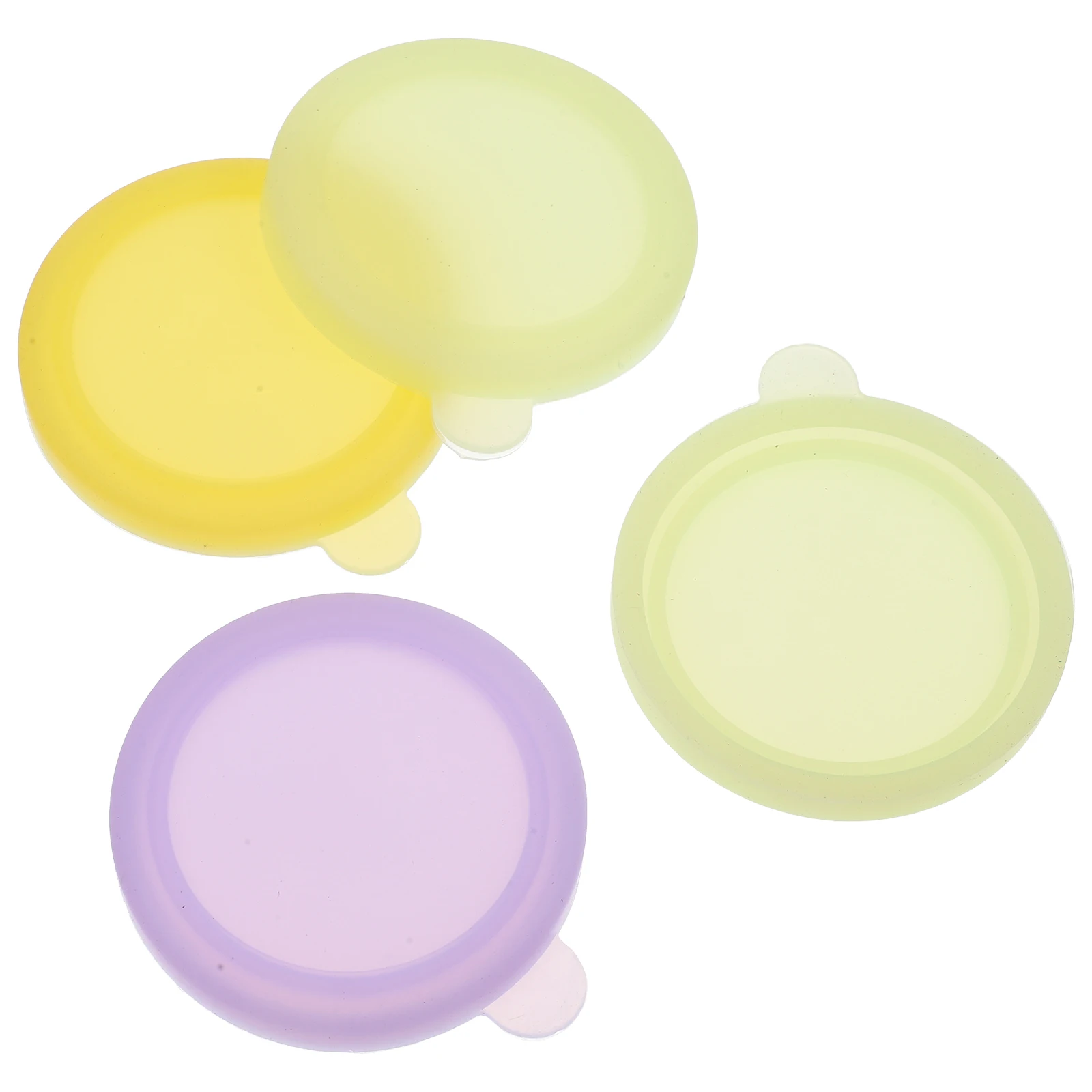 

4pcs Silicone Lids for Stainless Steel Sauce Cups Small Bowls Containers Dipping Sauces Spice Dishes Kitchen Condiment Covers